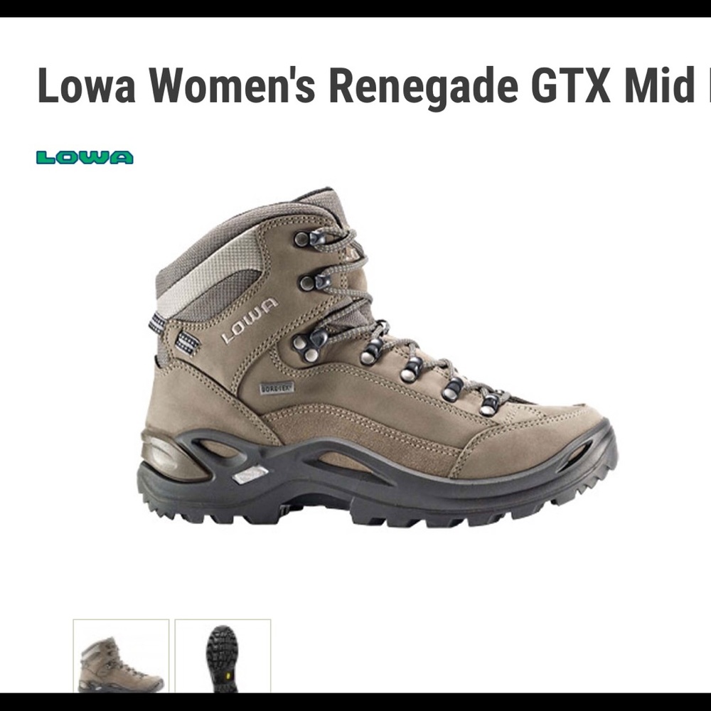 Renegade gortex GTX mid backpacking boot